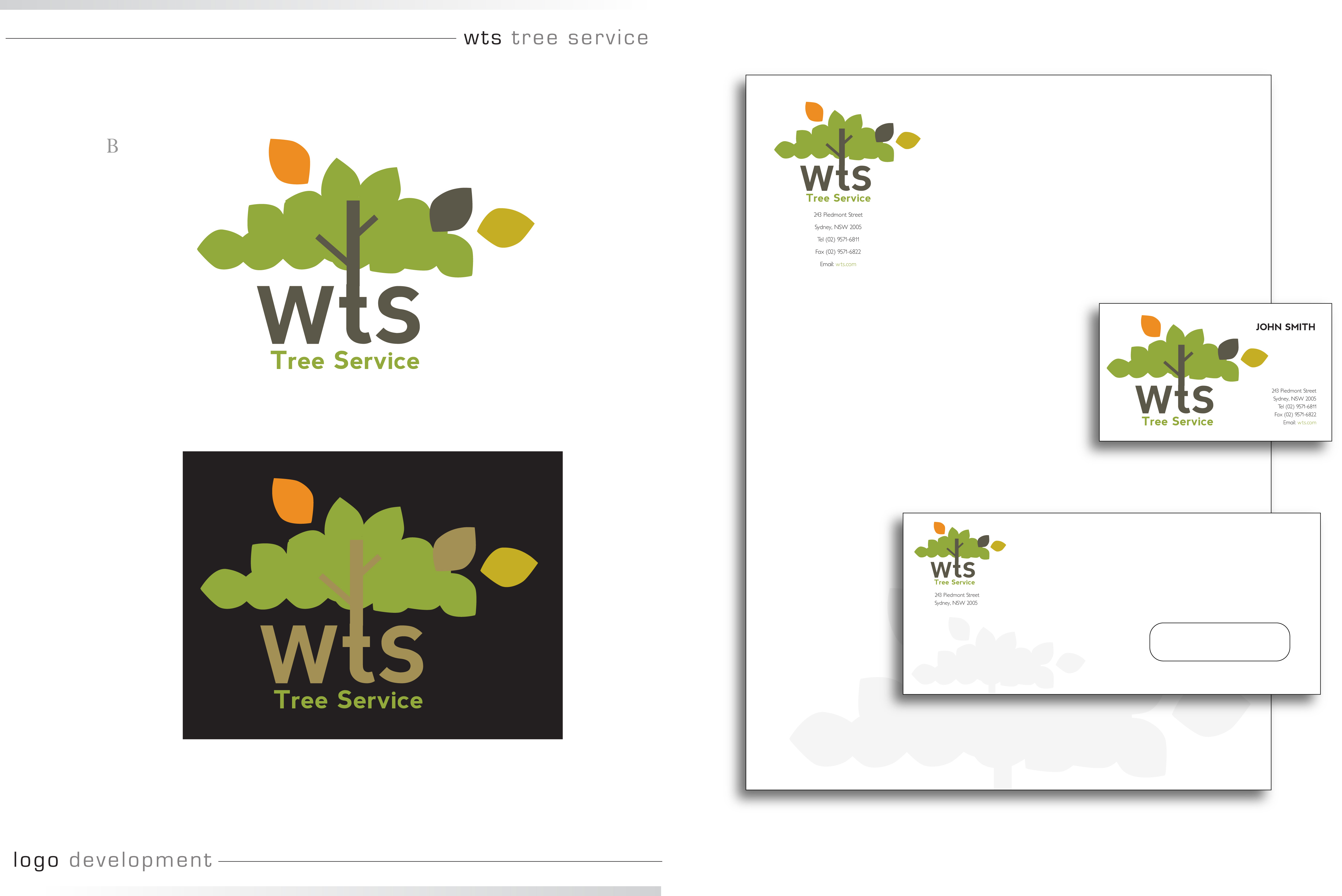Logo Design by WAkland for Wakefield Tree Service, LLC | Design #20499