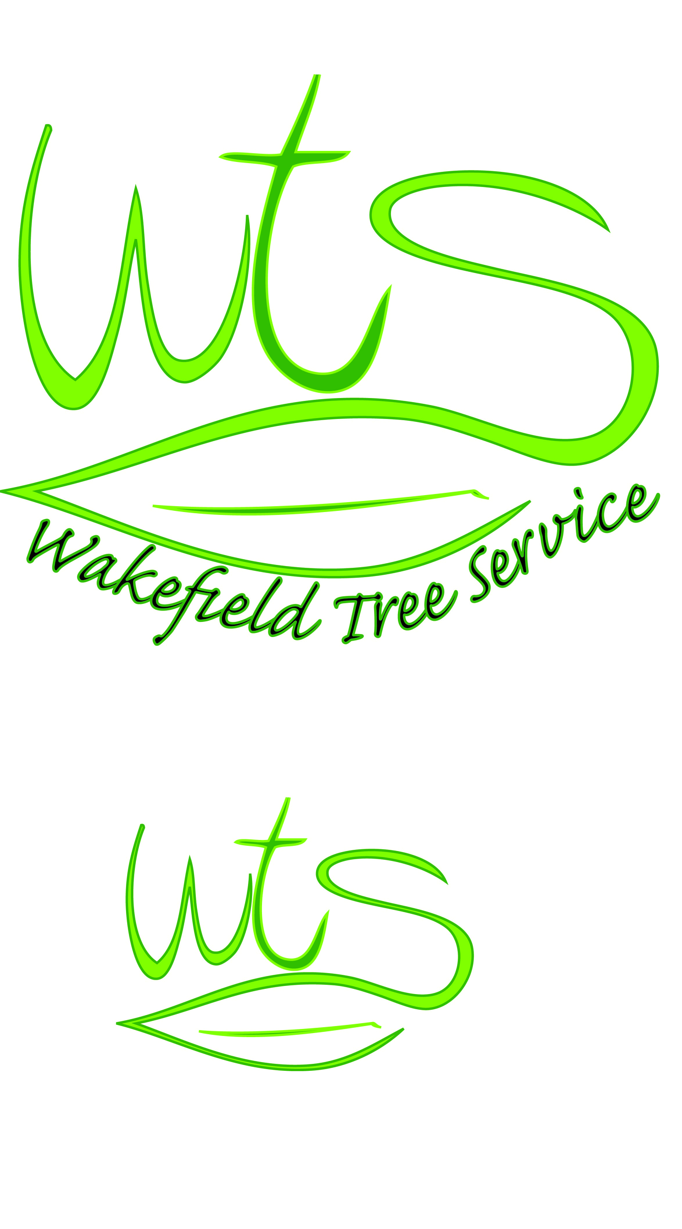 Logo Design by Marion Lambert-Nuding for Wakefield Tree Service, LLC | Design #20831