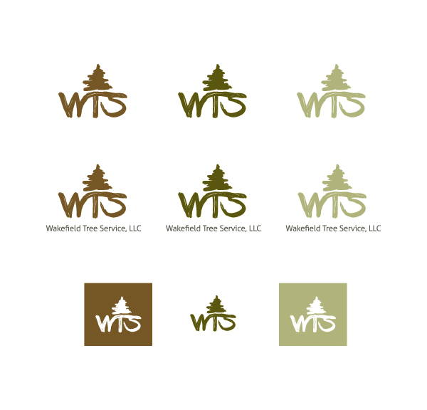 Logo Design by M.U. Designs for Wakefield Tree Service, LLC | Design #20824