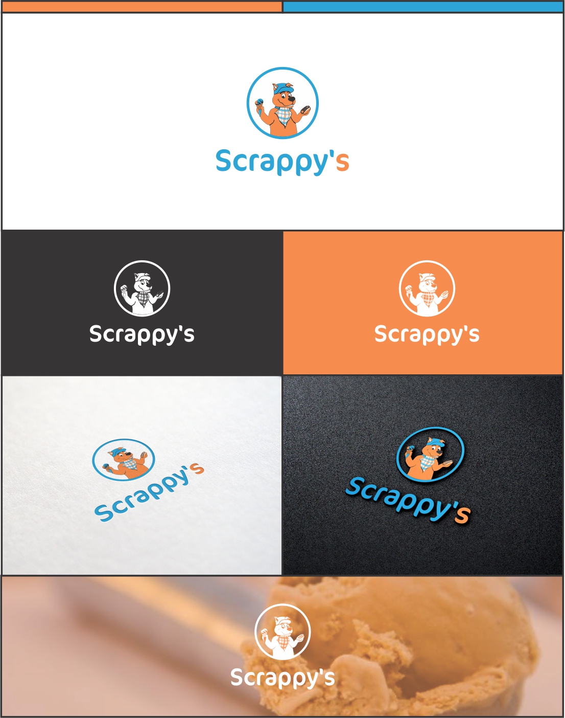 Logo Design by DG for Scrappy's | Design #10604553