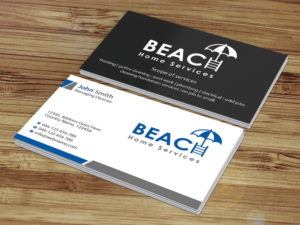 Business Card Design by Creations Box 2015 for Beach Home Maintenance | Design: #10584437