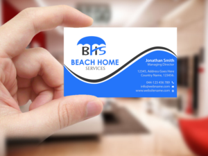 Business Card Design by Creations Box 2015 for Beach Home Maintenance | Design: #10584467