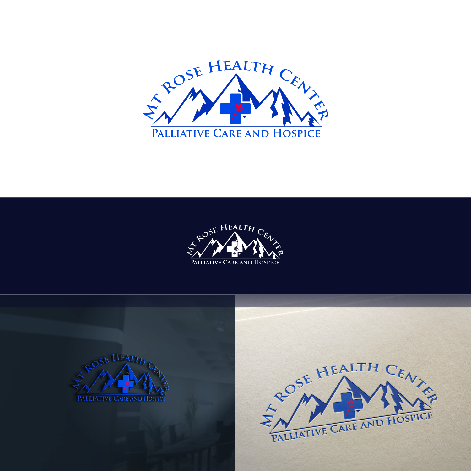 Logo-Design von jenggot_merah_ für Mt Rose Health Center Palliative Care and Hospice | Design #10648875