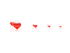 PIXEL ART tool bar buttons for female oriented social networking and dating site | Diseño Con Ícono por 96 alex