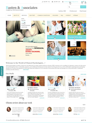 Psychologist website | Web Design par Da Miracle