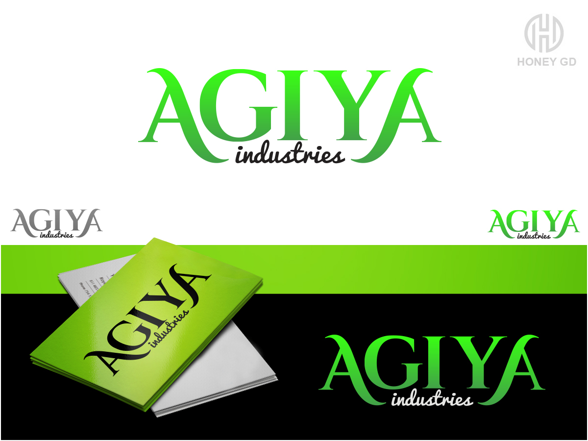 Logo Design by Honey GD for AGIYA industries | Design #10596809