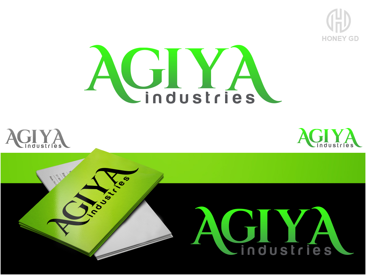 Logo Design by Honey GD for AGIYA industries | Design #10597622