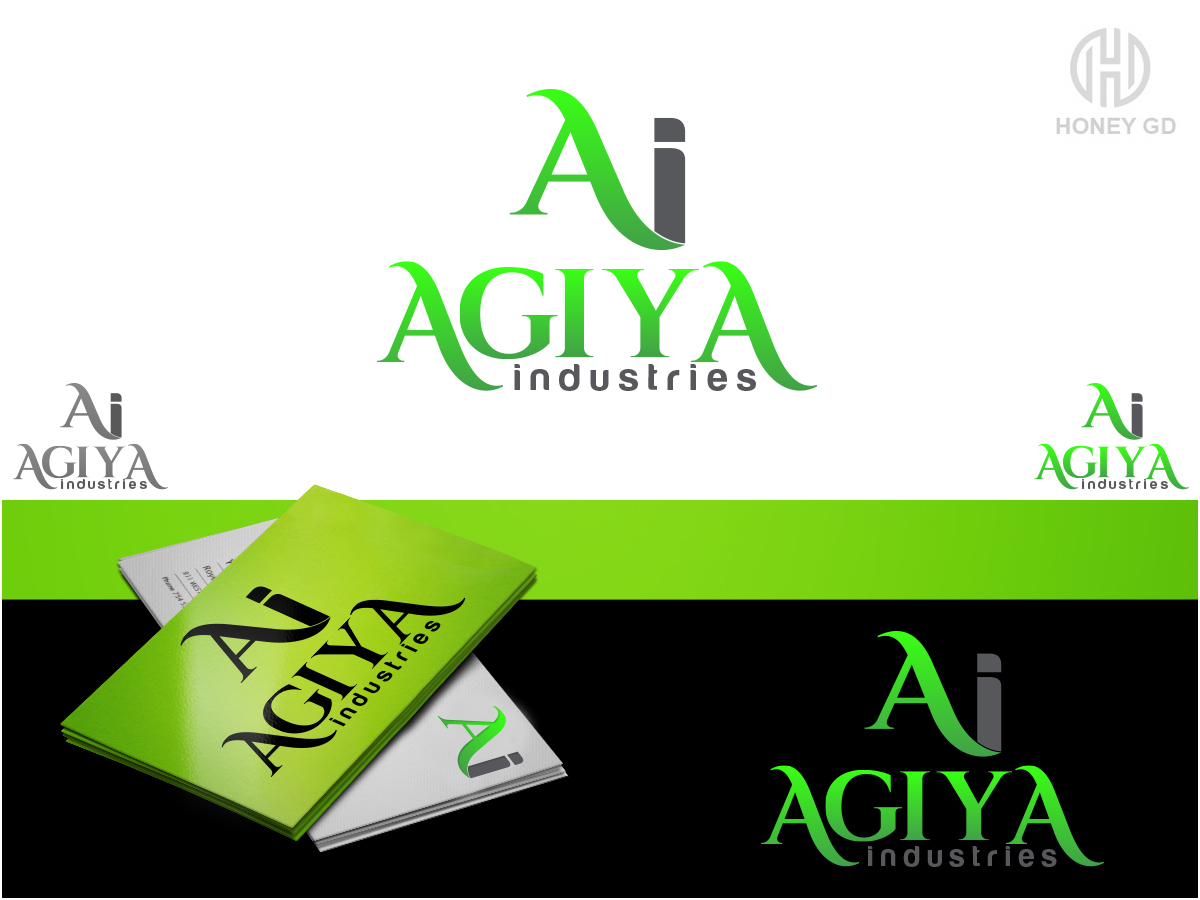 Diseño de Logo por Honey GD para AGIYA industries | Diseño #10597861