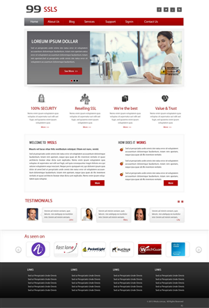 Web Design par pb pour ce projet | Design : #2235023