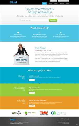 Web Design par pb pour ce projet | Design : #2248319
