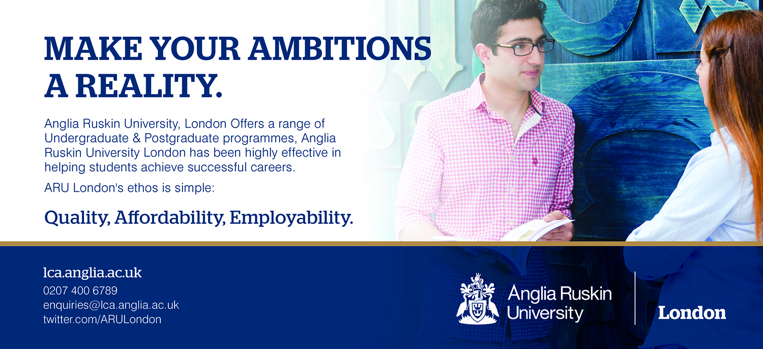 Advertisement Design by sonofharris for Anglia Ruskin University London | Design #10605594