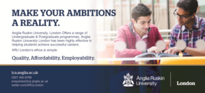 Advertisement Design by sonofharris for Anglia Ruskin University London | Design: #10605597