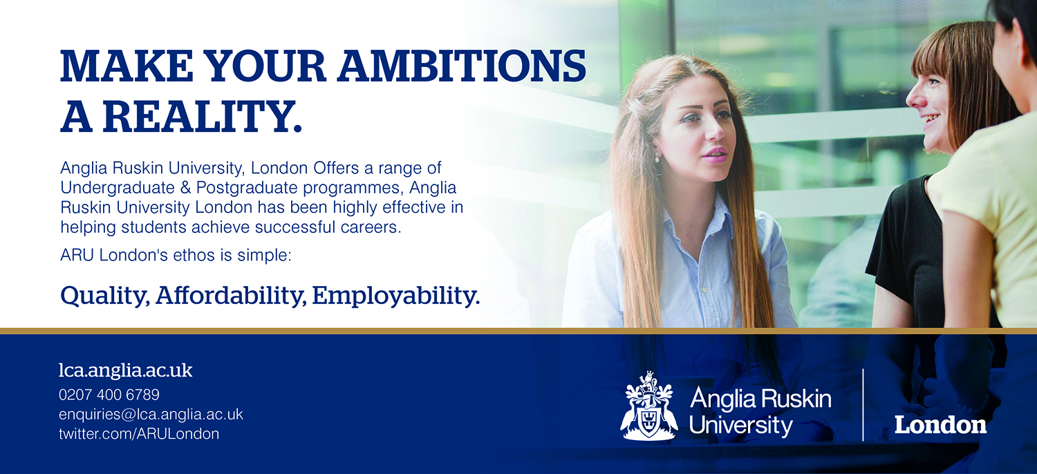 Advertisement Design by sonofharris for Anglia Ruskin University London | Design #10605598