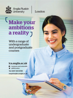 Advertisement Design by Designer Mate for Anglia Ruskin University London | Design: #10696160