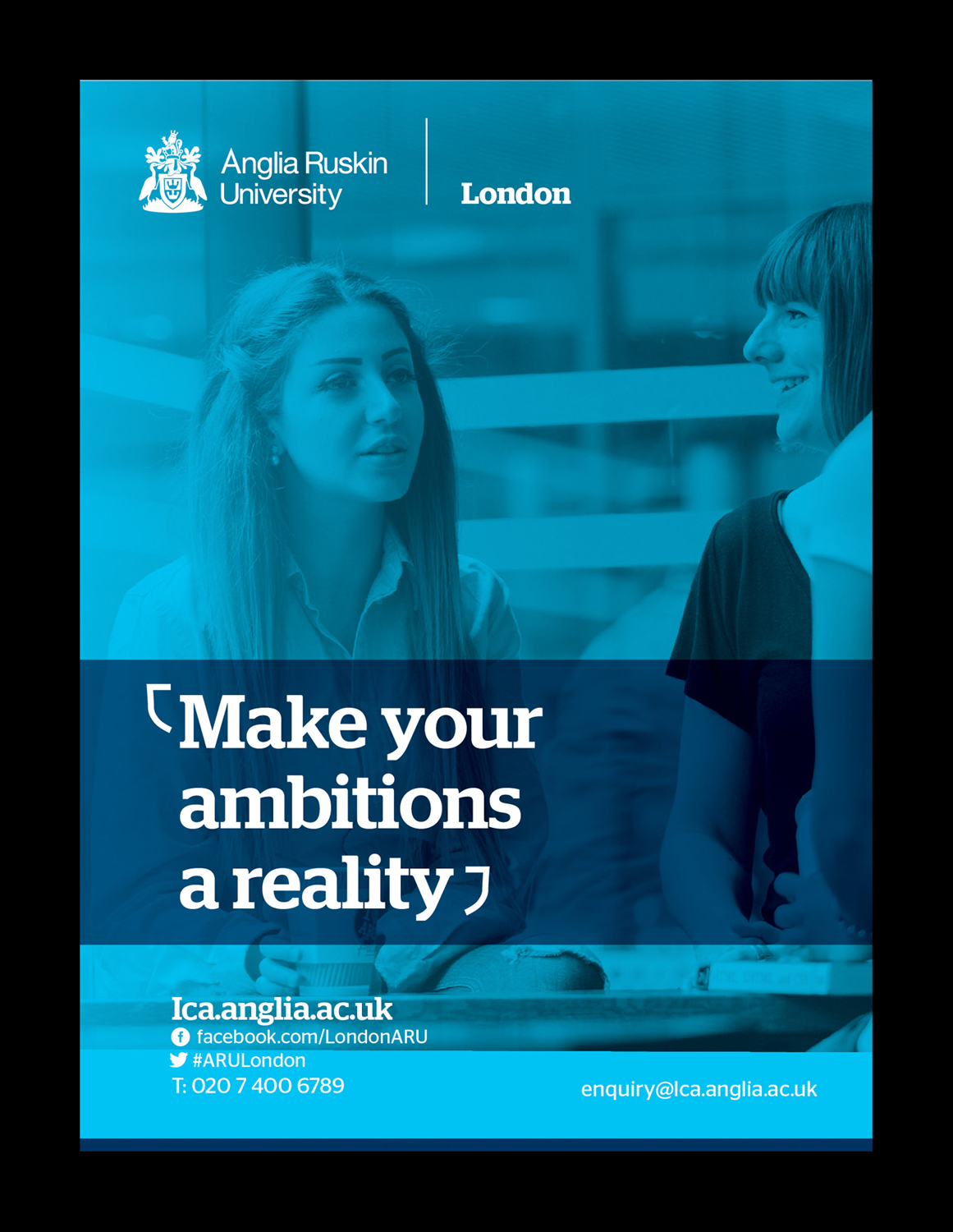 Advertisement Design by D Creative for Anglia Ruskin University London | Design #10656971
