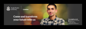 Advertisement Design by D Creative for Anglia Ruskin University London | Design: #10689903