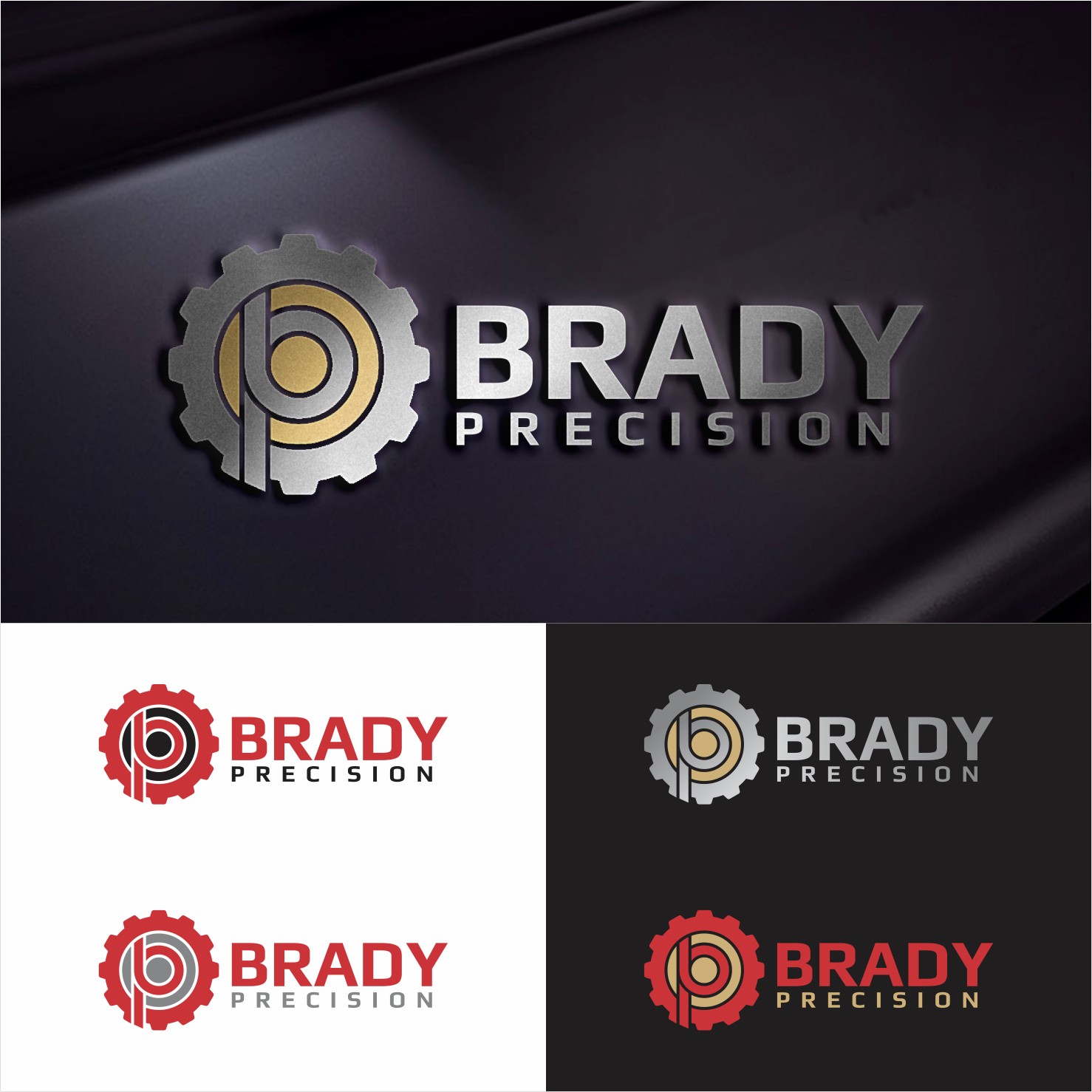 Logo Design by 1tita for Brady Precision | Design: #10686566