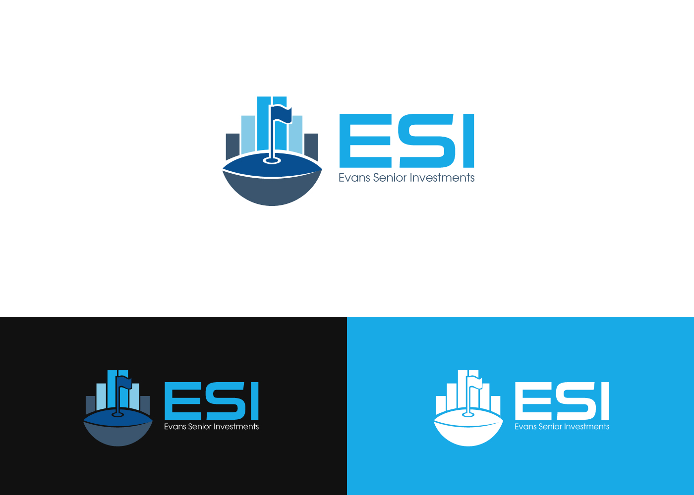 Logo-Design von BehindSymbols für Evans Senior Investments (ESI) | Design #10726979