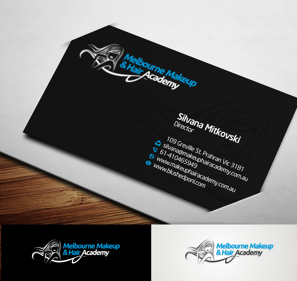 Diseño de Tarjeta de Presentación por Fediuc Doru para Australasia Beauty & hair | Diseño #2219596