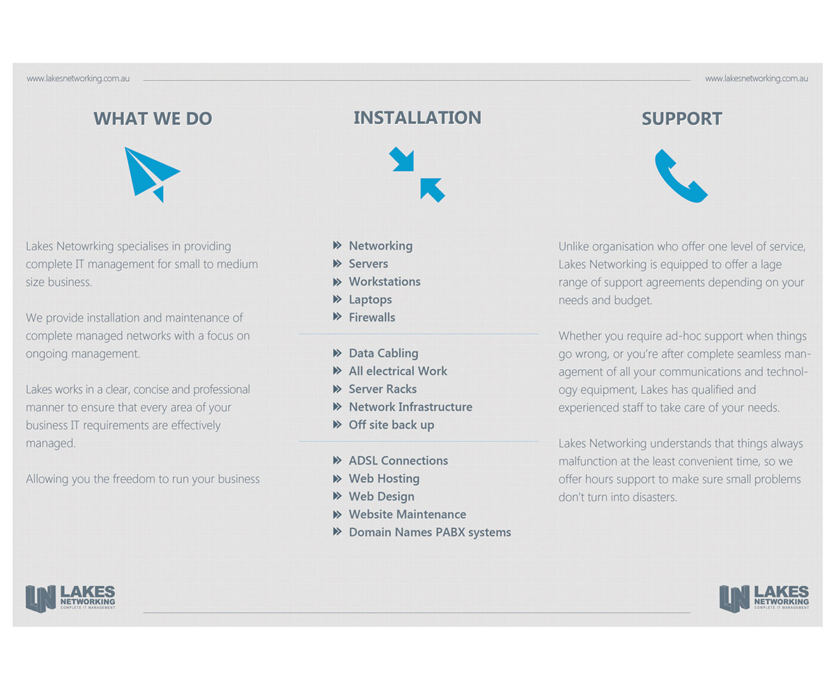 Flyer Design by Stoica Alin Ilie for Lakes Networking | Design #2254591