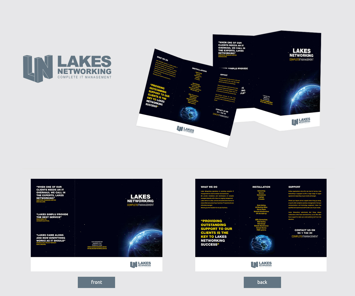 Flyer Design by Kredox for Lakes Networking | Design #2261815