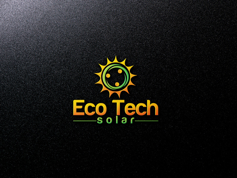 Logo Design by designstudio007 for Eco Tech Solar | Design #10622124