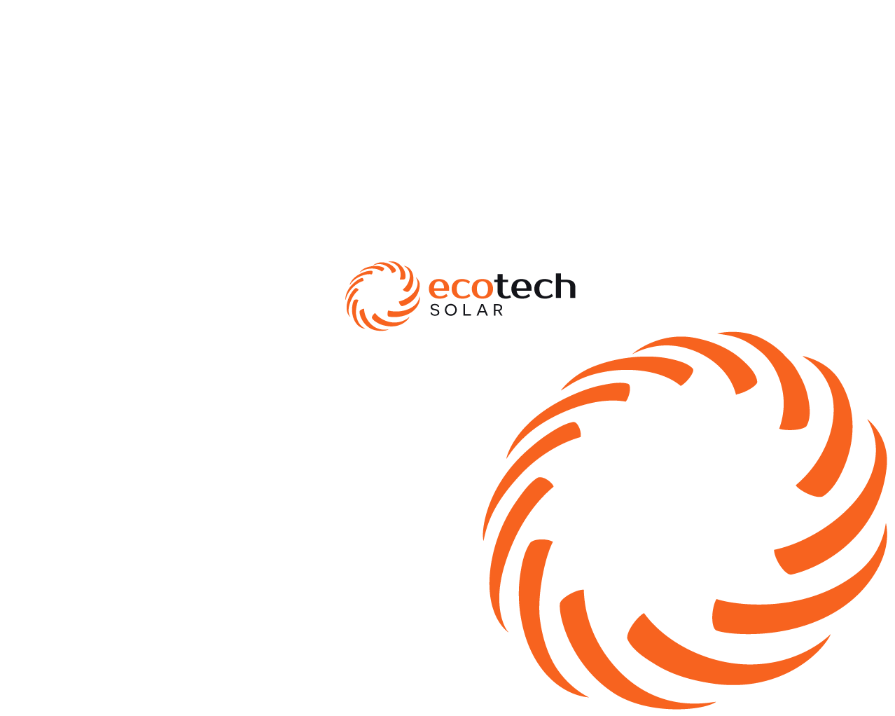 Logo Design by Radzia for Eco Tech Solar | Design #10654130