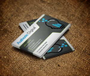 Business card design for a content marketing agency | Business Card Design by Grafactory