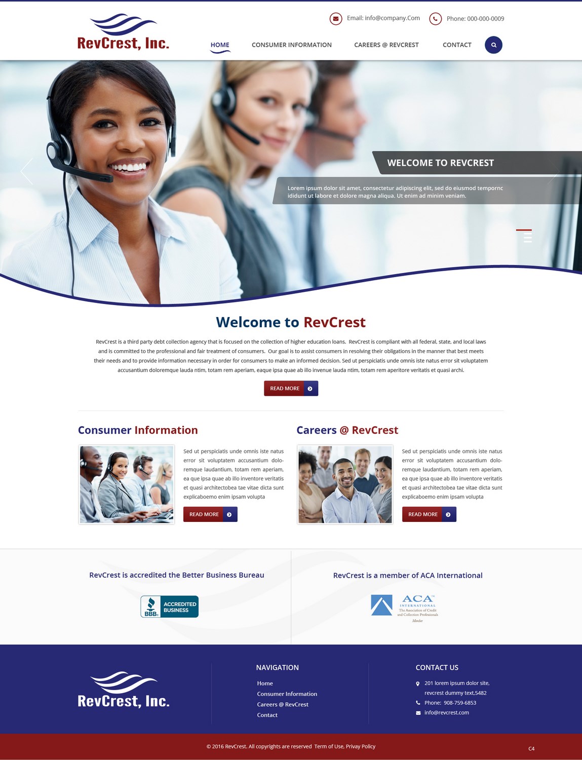 Web Design by pb for Coast Professional, Inc. | Design #10811575