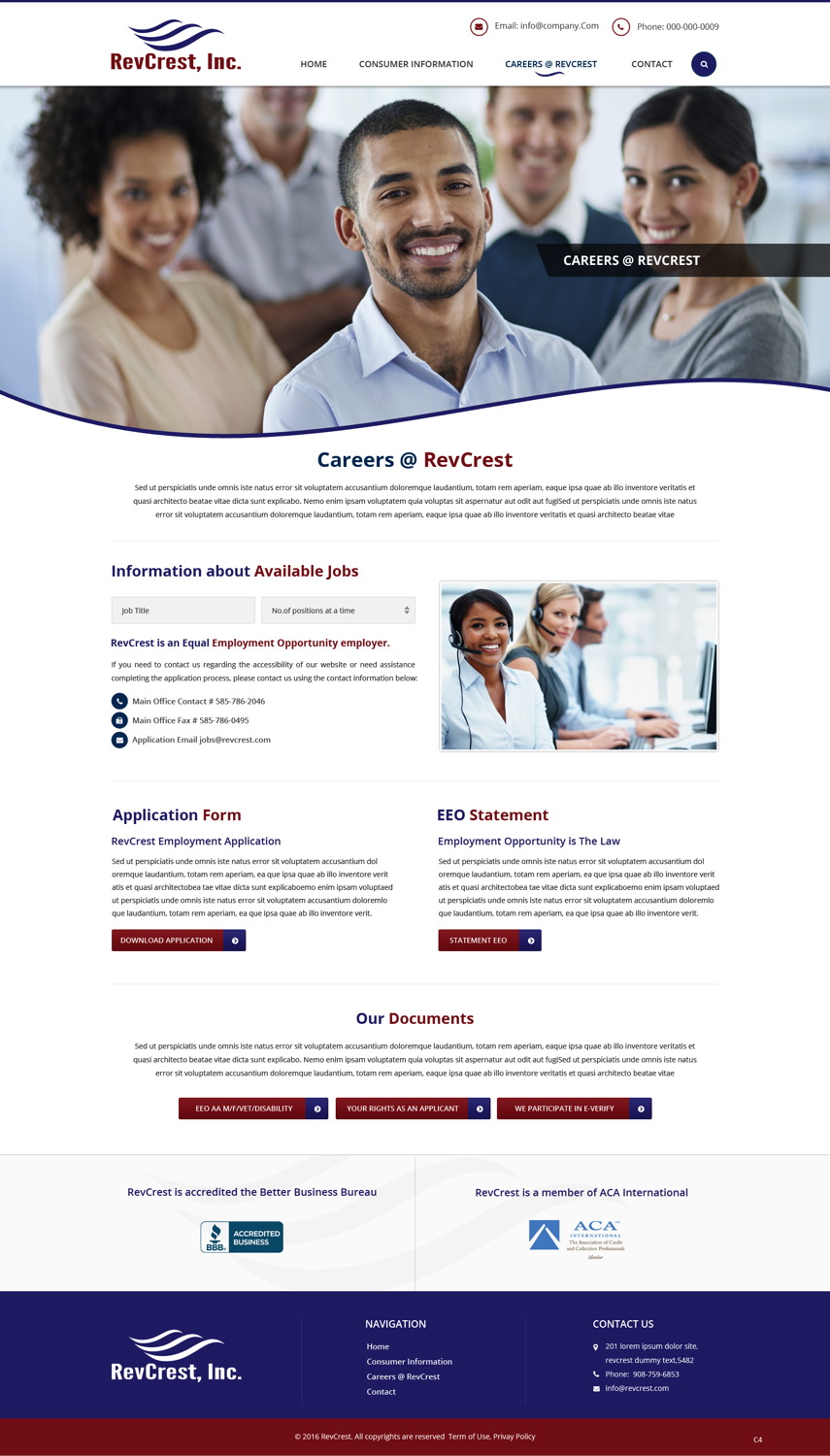 Web Design by pb for Coast Professional, Inc. | Design #11108108