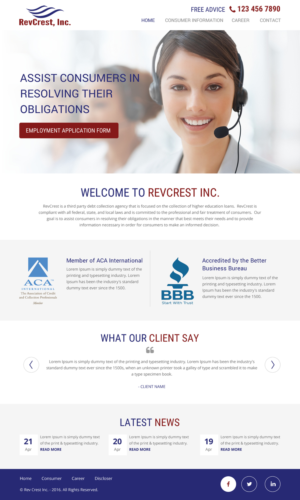 Web Design by rightway for Coast Professional, Inc. | Design: #10681824