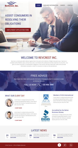 Web Design by rightway for Coast Professional, Inc. | Design: #10681827