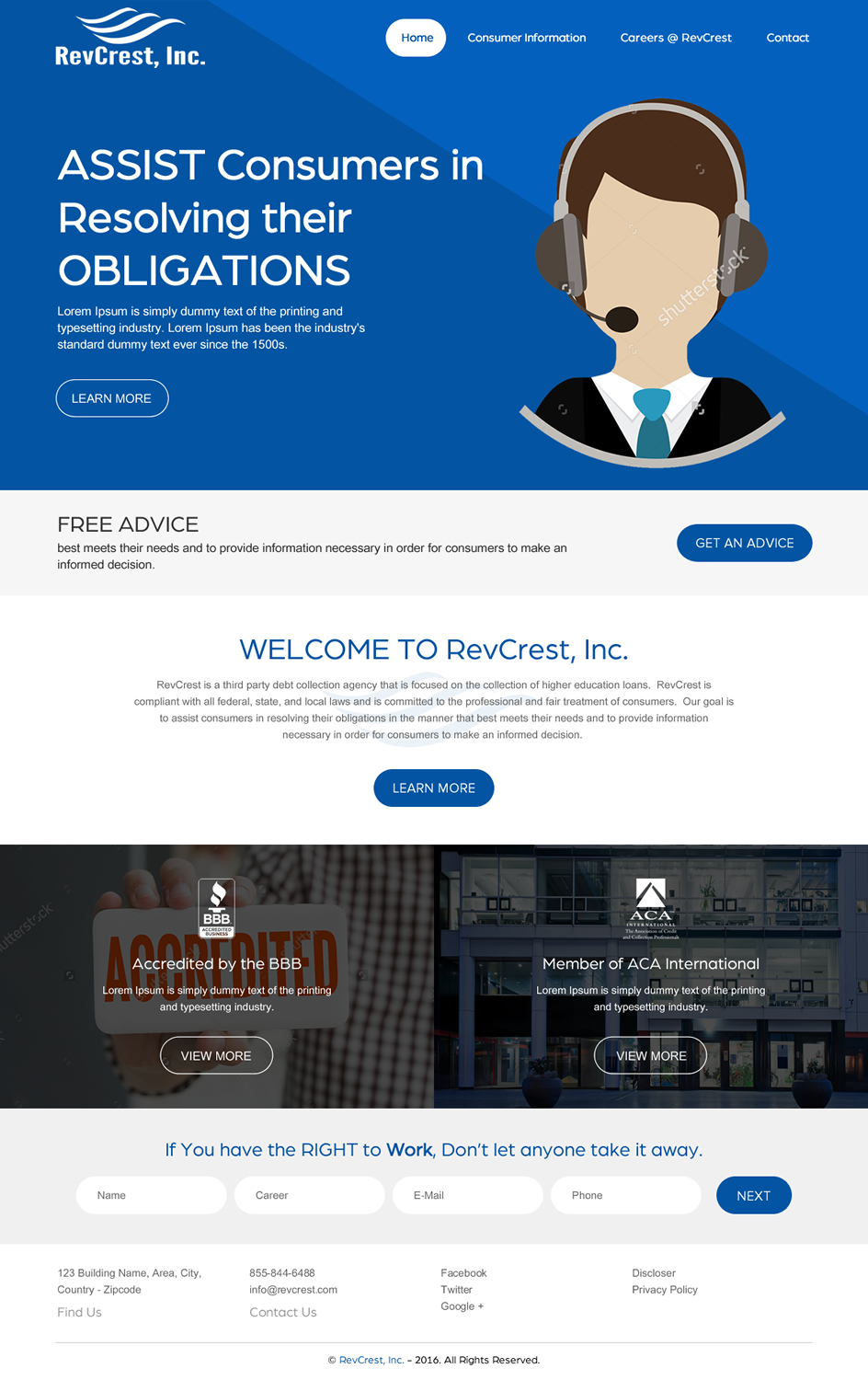 Web Design by rightway for Coast Professional, Inc. | Design #10681859