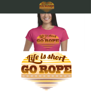 T-Shirt-Design von D@rts für Go Rope Clothing Co. | Design: #10613586