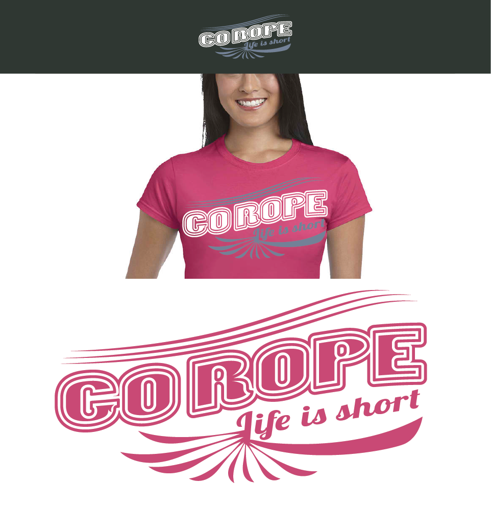 T-shirt Design by D@rts for Go Rope Clothing Co. | Design #10613636