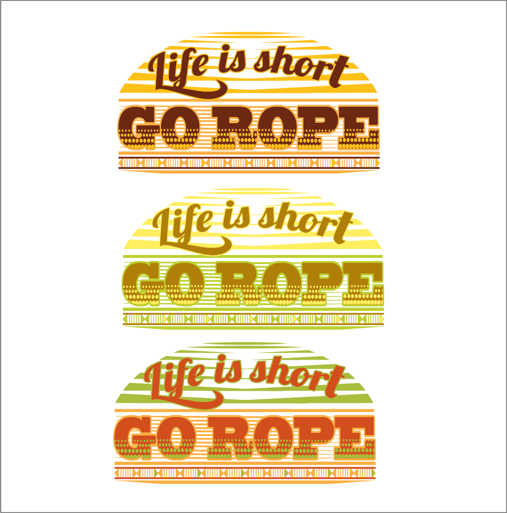 T-Shirt-Design von D@rts für Go Rope Clothing Co. | Design #10615374