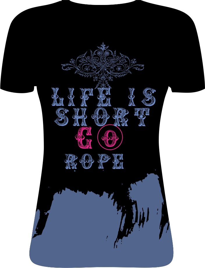 T-shirt Design by yadavsushil for Go Rope Clothing Co. | Design #10637813