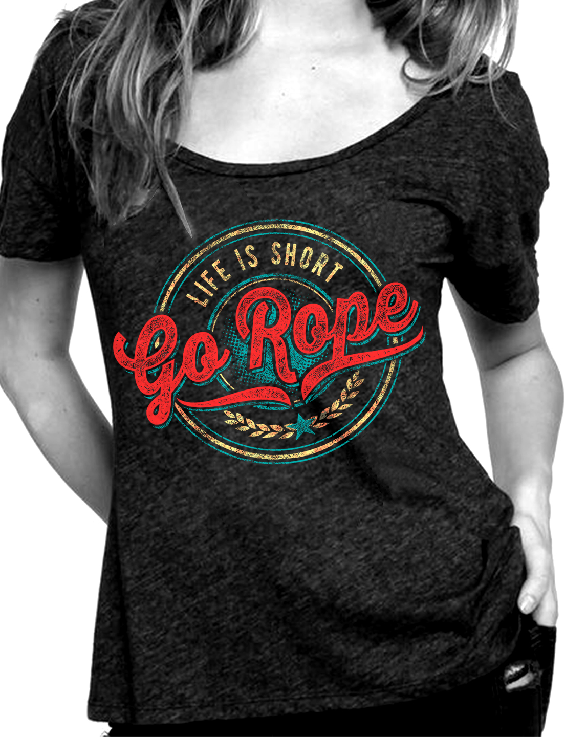 T-shirt Design by O_O NIZAL O_O for Go Rope Clothing Co. | Design #10602095