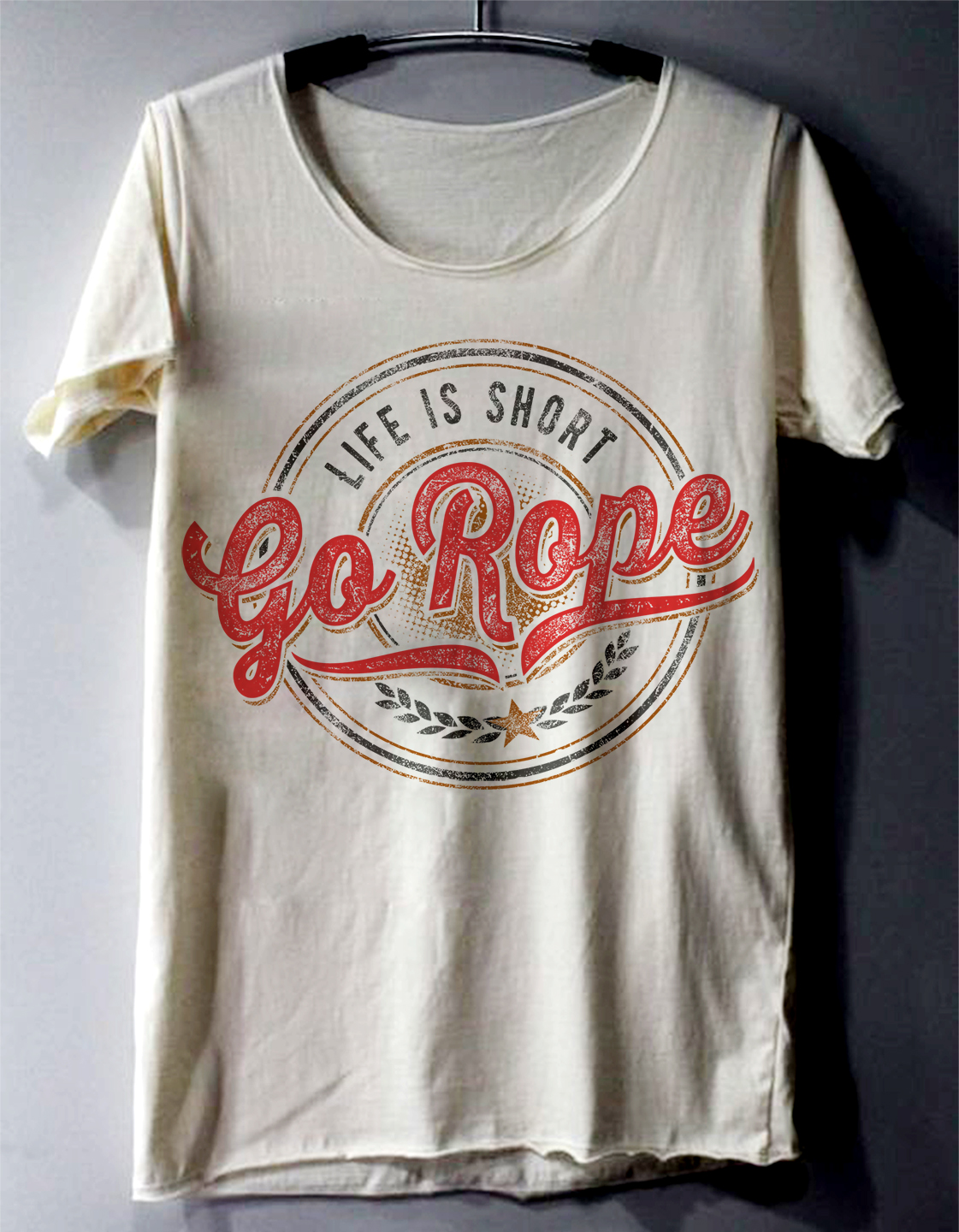 T-shirt Design by O_O NIZAL O_O for Go Rope Clothing Co. | Design #10602202