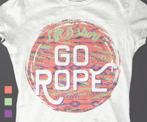 T-shirt Design by alice for Go Rope Clothing Co. | Design: #10619978