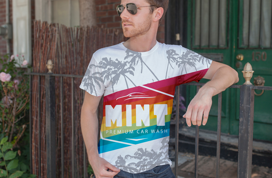 Diseño de Camiseta por GLDesigns para Mint Premium Car Wash | Diseño #10632727
