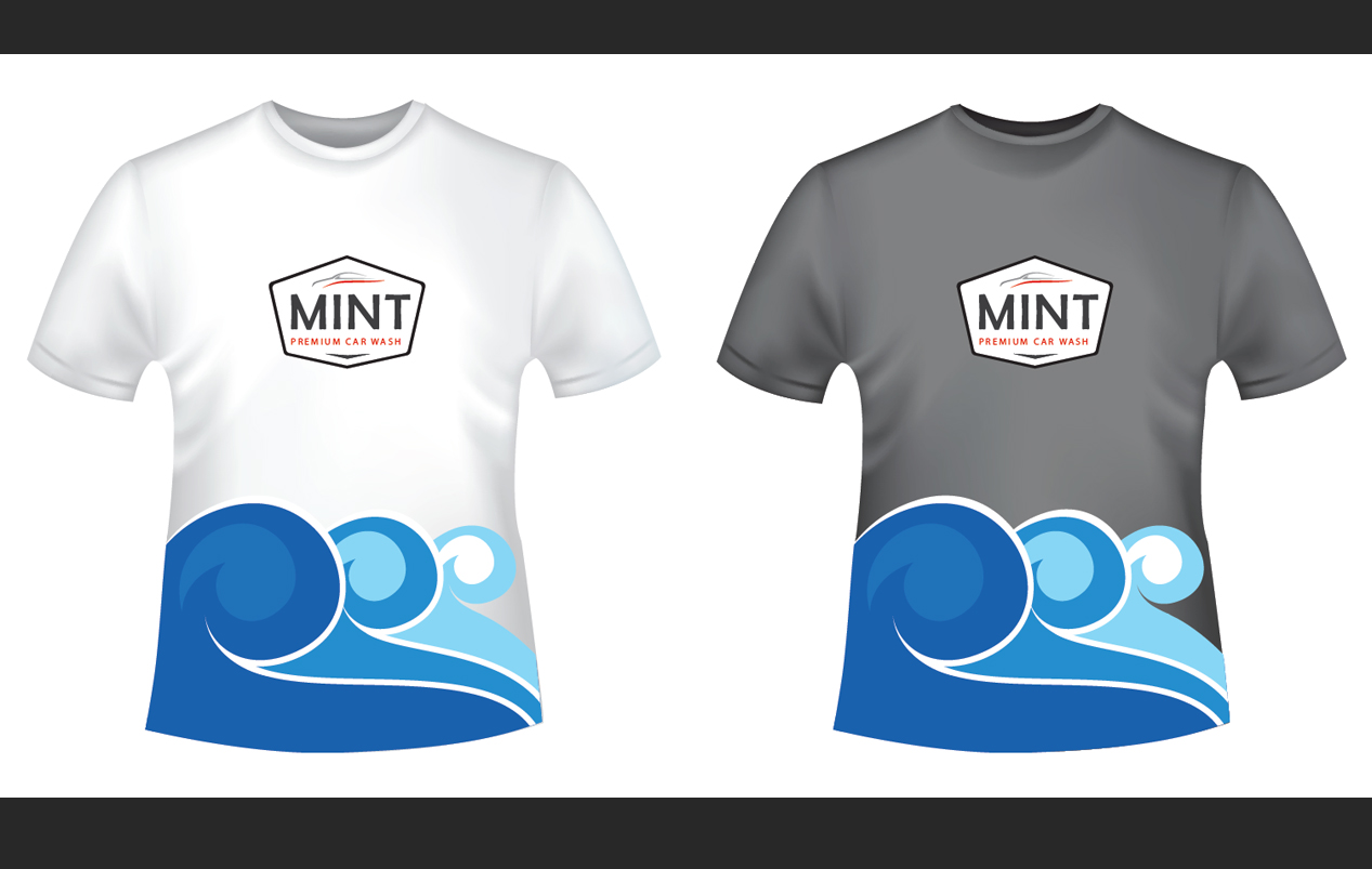 T-shirt Design by Graphicient for Mint Premium Car Wash | Design #10651387