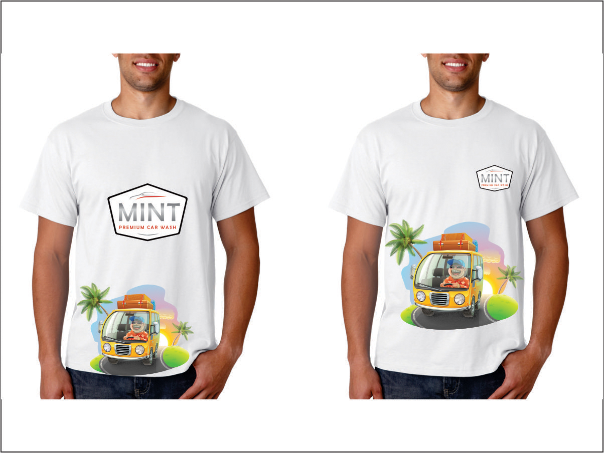 T-shirt Design by nibzzmathews for Mint Premium Car Wash | Design #10678766