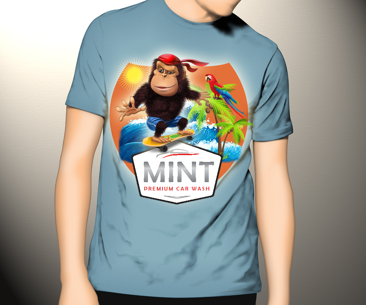 T-shirt Design by Arewa Design for Mint Premium Car Wash | Design #10682543