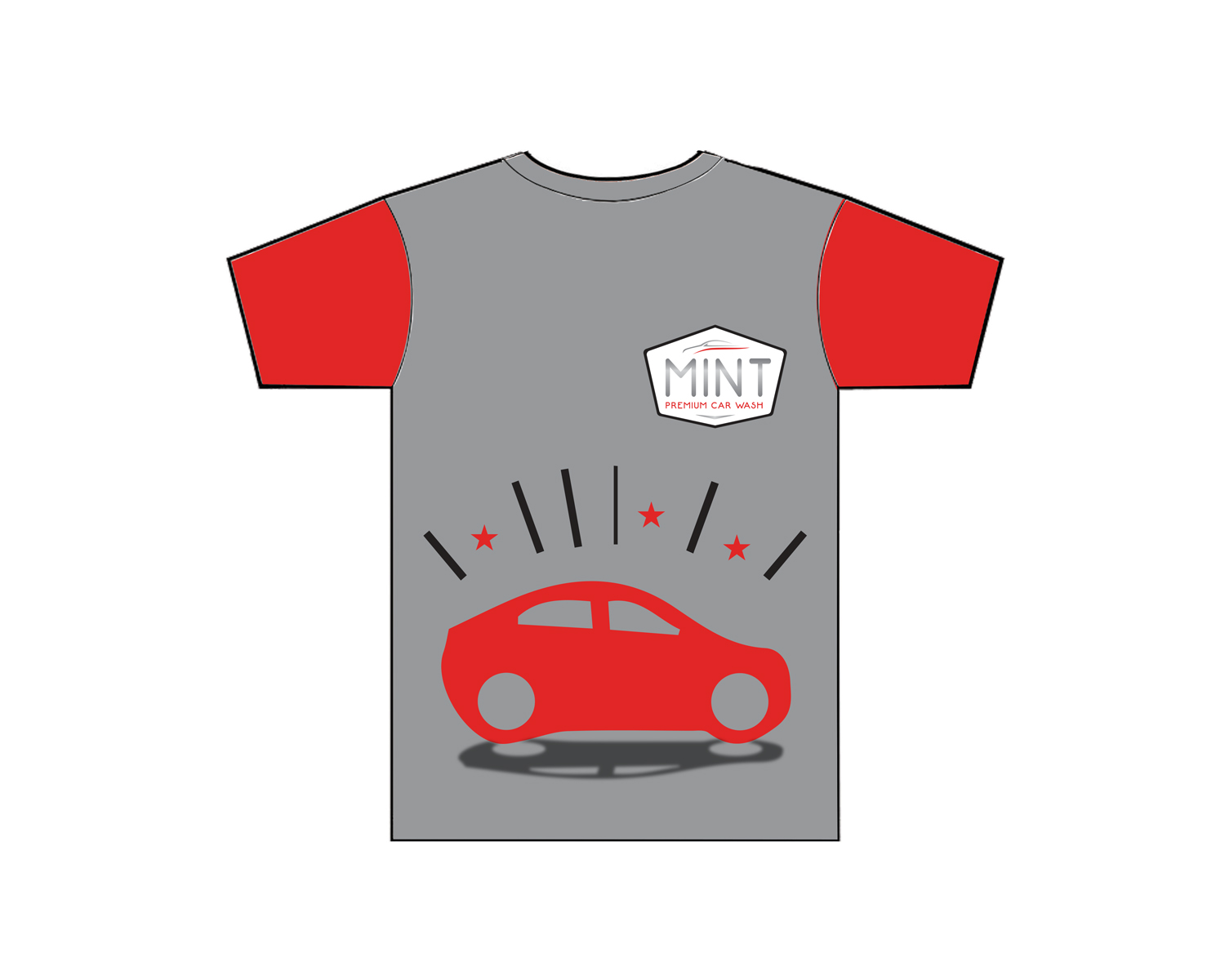 T-shirt Design by RubelRir for Mint Premium Car Wash | Design #10680921