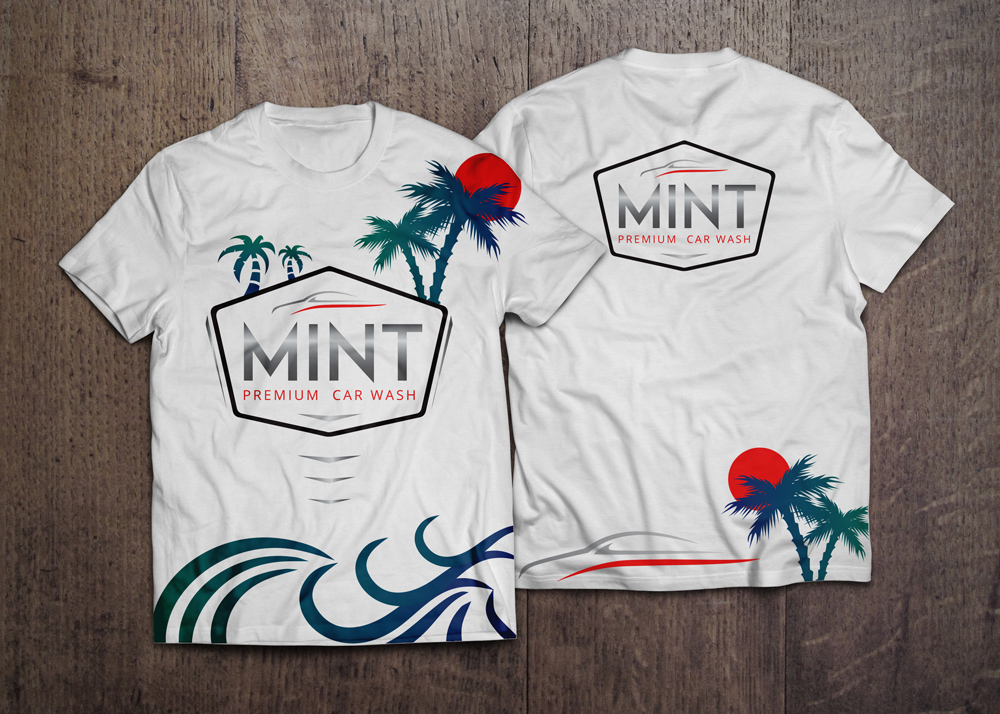 T-shirt Design by nzdesigners for Mint Premium Car Wash | Design #10638565