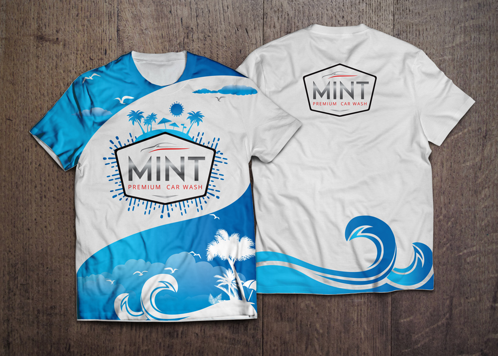 T-shirt Design by nzdesigners for Mint Premium Car Wash | Design #10638566