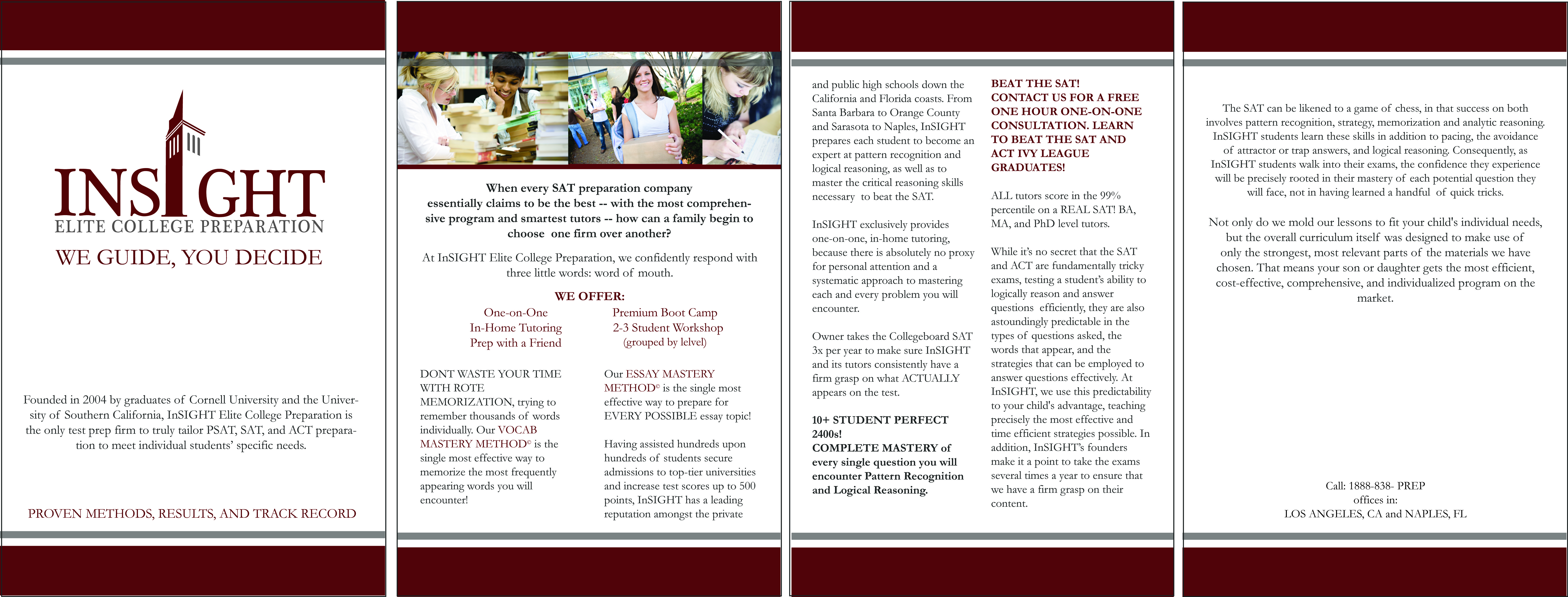 Brochure Design by Kateryna T for Ivy Educational Group | Design #20759