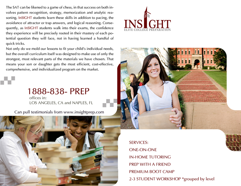Brochure Design by achanta advertising for Ivy Educational Group | Design #21034