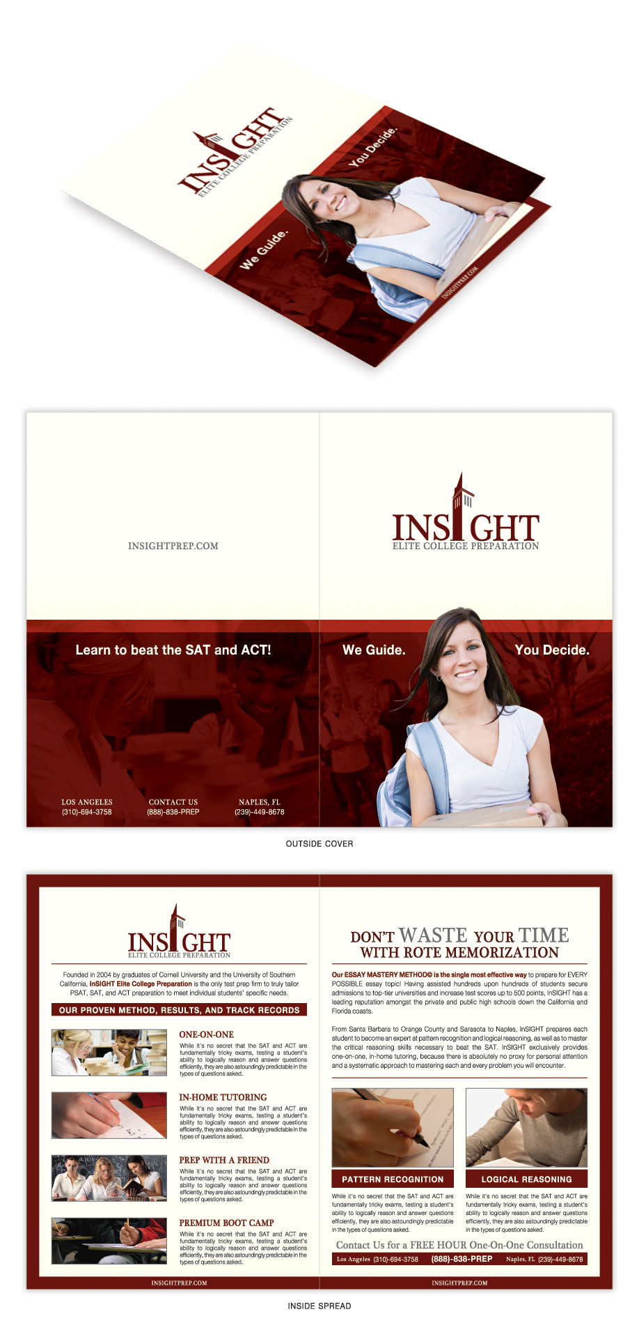Brochure Design by FireSide Design for Ivy Educational Group | Design #20764